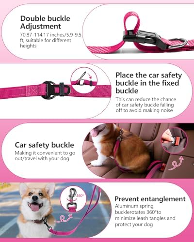 Hands Free Dog Leash, Multifunctional Crossbody Dog Leash - Image 3