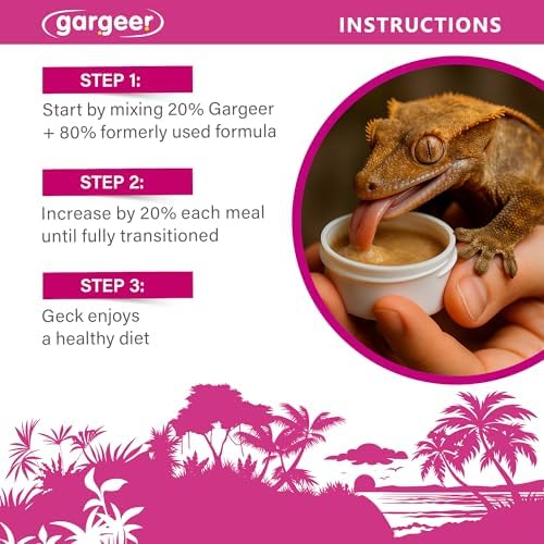 Gargeer 2oz Picky Geck Growth Formula - Crested Gecko Food. Made in USA - Image 5