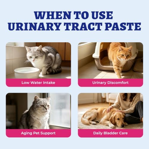Wellix Dog & Cat Urinary Supplement Paste 2.03 oz, D Mannose with Cranberry - Image 3