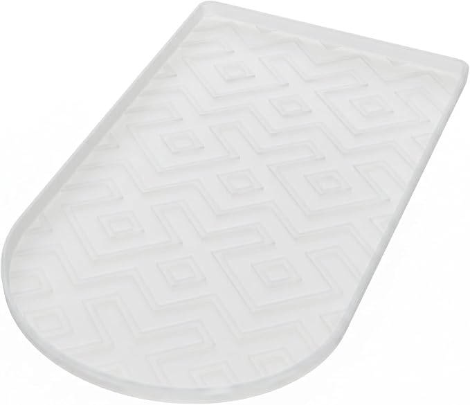 Silicone Coffee Mat,15.8"x 9.8"in Bar Mat for Countertop,Heat-Resistant,Non-Slip,Leak-Proof,Fit for Coffee Maker/Espresso Machine-Translucent - Image 8