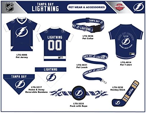 Pets First NHL Tampa Bay Lightning Jersey for Dogs & Cats, Large. - Let Your Pet Be A Real NHL Fan! - Image 6