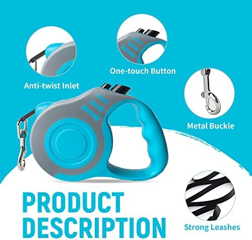 Retractable Dog Leash Automatic Telescopic Tractor Dog Tape - Image 5