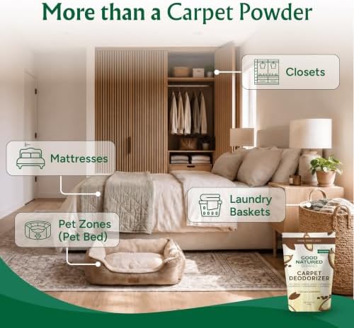 Good Natured Brand Carpet Deodorizer & Air Freshener Powder, 31oz - Image 5
