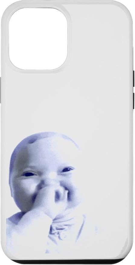 AI Baby Holding Laugh Meme Case for iPhone 12 Pro Max by Unknown