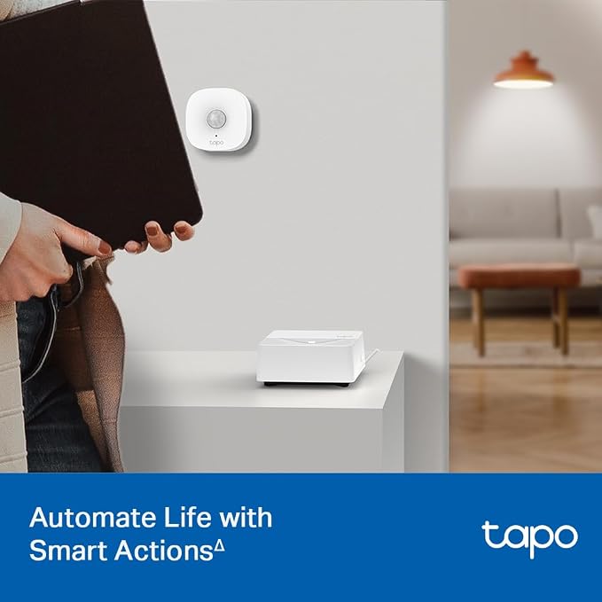 TP-Link Tapo Smart Hub with Built-In Chime, REQUIRES 2.4GHz Wi-Fi, Connect up to 64 Smart + 4 Camera Devices, Sub-1G Low-Power Wireless Protocol, 512GB Local Storage, Tapo H200 - Image 8