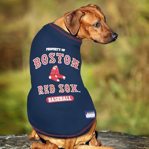 Pets First Dog T-Shirt, X-Large. - Licensed Shirt for Pets Team Colored with Team Logos. - Premium Stretchable Materials for The Comfort of Your Dog & cat. - Image 2