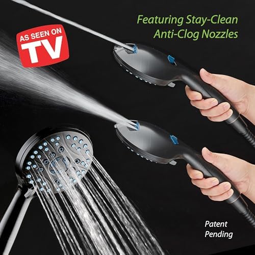 AquaCare 50-mode High Pressure Shower Head Combo with Arm & Dual Power Wash - Image 3