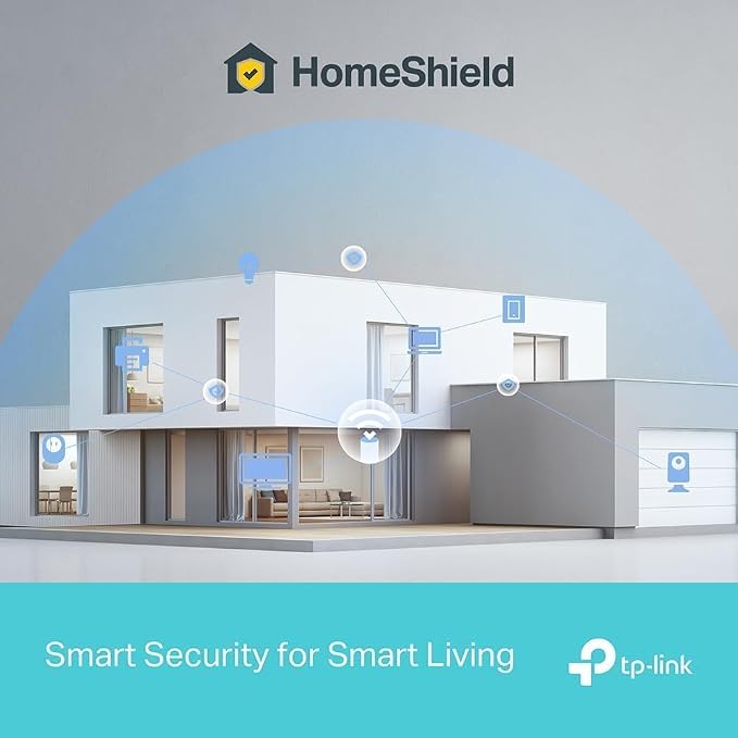 TP-Link Deco 7 Pro BE63 Tri-Band WiFi 7 BE10000 Whole Home Mesh System- 6-Stream 10 Gbps, 4x2.5G Ports Wired Backhaul, 4X Smart Internal Antennas, VPN, HomeShield, Free Expert Support (2-Pack) - Image 9