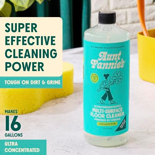 Aunt Fannie's Ultra Concentrated Vinegar Floor Cleaner, Eucalyptus, 3 Pack - Image 2