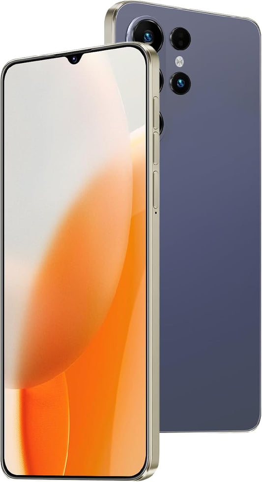 Unlock Phone, 4G Network Android Phone, 6.3-inch Screen, 2GB RAM+16GB ROM/TF 128GB, Dual SIM Cards, Dual Cameras, Suitable for Novice Users (deep Purple) by Unknown