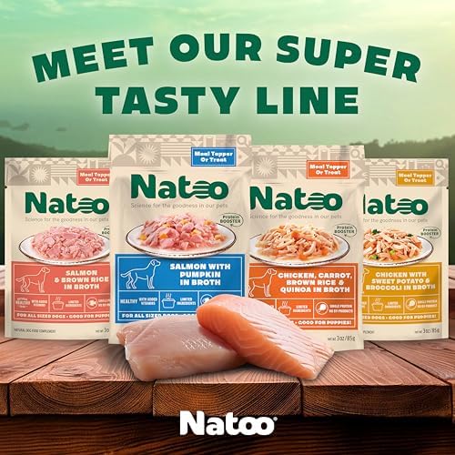 NATOO Dog Food Topper, Chicken Carrot Brown Rice Quinoa, Case of 20 - Image 7