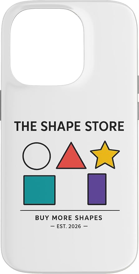 The Shape Store Funny Viral Meme from 2026 AI Humor Case for iPhone 14 Pro by Unknown
