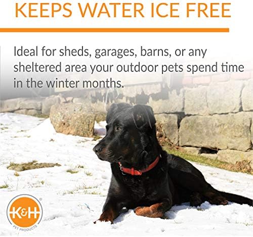 K&H Heated Water Bowl, Thermal-Bowl for Cats & Dogs, Safety Listed, 25W - Image 3