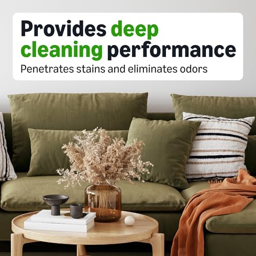 Amazon Basics Carpet Cleaner, Carpet Stain Remover, Fresh Scent, 64 fl oz, Packaging May Vary (Pack of 2) - Image 3