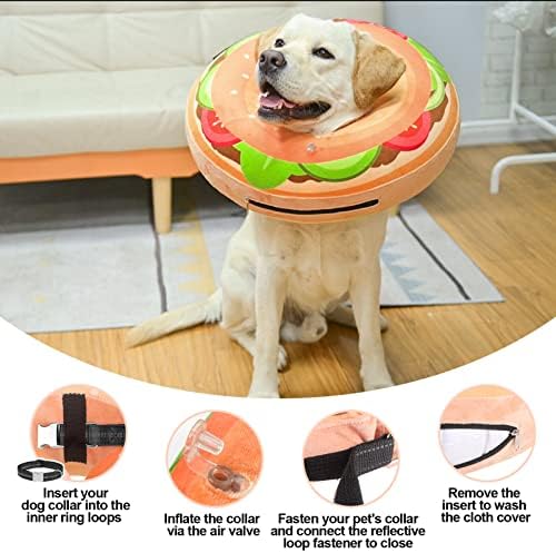 BEAUTYZOO Dog Cone Collar Alternative After Surgery,Pet Neck Donut E‑Collar - Image 6
