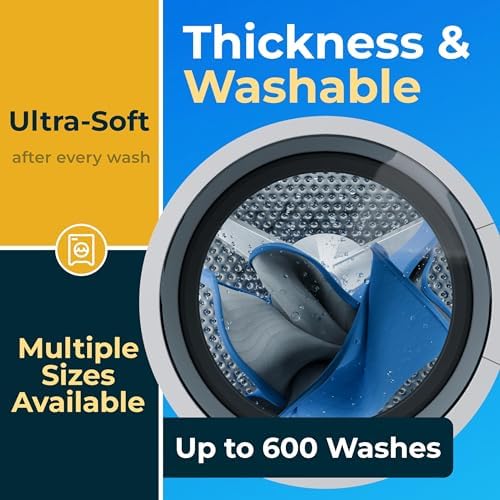 GREEN LIFESTYLE Washable Underpads - Large Bed Pads for use as Incontinence Bed Pads, Reusable Pet Pads, Great for Dogs, Cats, Bunny, Seniors Bed Pad (Pack of 2 - 34x36) - Image 3
