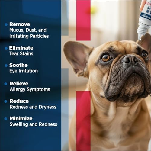 EYEMYCIN pet Eye Drops 1 fl oz Eye Drops for Dogs and Cats Vet-Recommended Dog Eye Infection Treatment to Soothe Infection Allergy,Relieve Dry Eyes Pink Eyes, Pet Tear Stain Cleaner Horses & Birds - Image 3