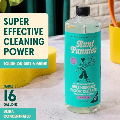 Aunt Fannie's Ultra Concentrated Vinegar Floor Cleaner, Lavender, 3 Pack - Image 2