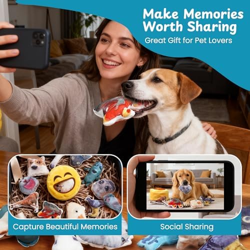 Nocciola Plush Squeaky Dog Toys – 12 Pack Small Dog Chew Toys with Squeakers, Soft Stuffed Puppy Toys with Carry Bag for Small & Medium Dogs - Image 6