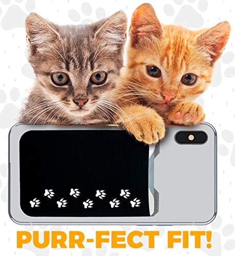 Phone Wallet - Adhesive Card Holder - Cell Phone Pouch - Stick on Lycra Pocket by Gecko - Carry Credit Cards and Cash - Image 5