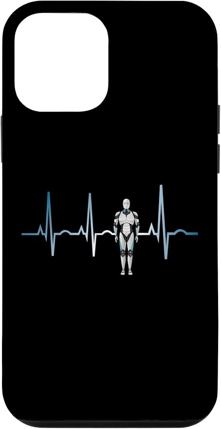 iPhone 12 mini Ai Heartbeat Love Ai EKG Heart Funny Idea for Ai lover Case by Unknown