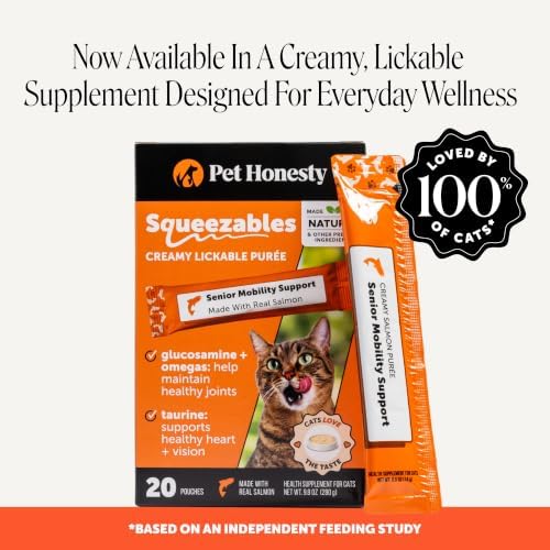 Pet Honesty Vet Backed Senior Cat Joint Supplement, Chicken, 900ct Chews - Image 5