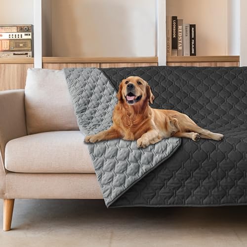 gogobunny Waterproof Dog Blankets for Large Dogs, Pet Bed Cover Breathable by gogobunny