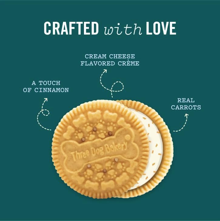 Three Dog Bakery Lick'n Crunch! Dog Treats - 13 oz - Image 3
