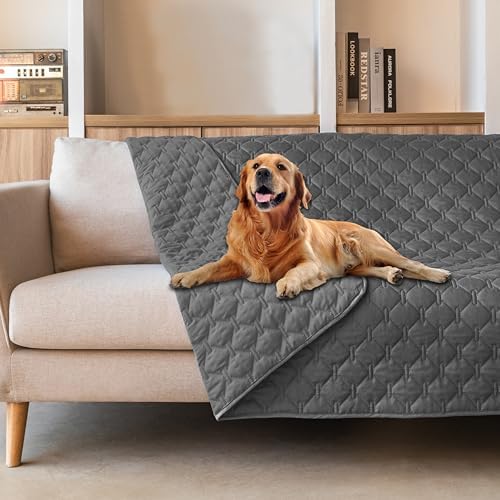 gogobunny Waterproof Dog Blankets for Large Dogs, Pet Bed Cover Breathable by gogobunny