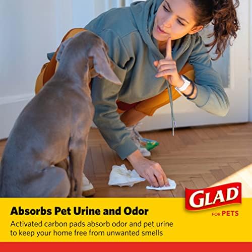 Glad for Pets Black Charcoal Puppy Pads, Large, 150 Count - Image 6