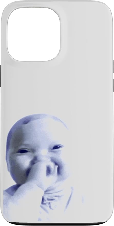 AI Baby Holding Laugh Meme Case for iPhone 13 Pro Max by Unknown