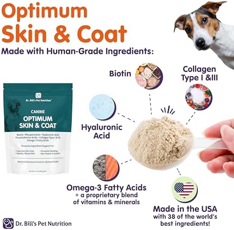 Canine Optimum Skin & Coat Fish Oil Supplement for Dogs 340g - Image 6