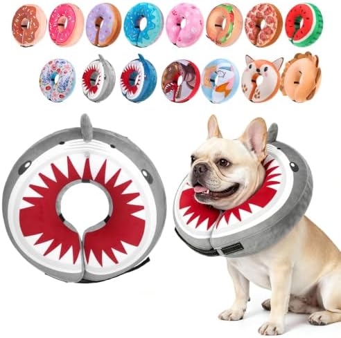BEAUTYZOO Dog Cone Collar Alternative After Surgery,Pet Neck Donut E-Collar by BEAUTYZOO