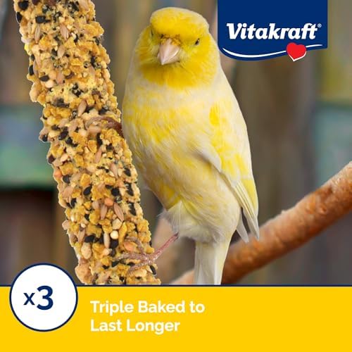 Vitakraft Crunch Sticks Canary & Finch Treat Egg & Honey Flavor - 2 Sticks - Image 4