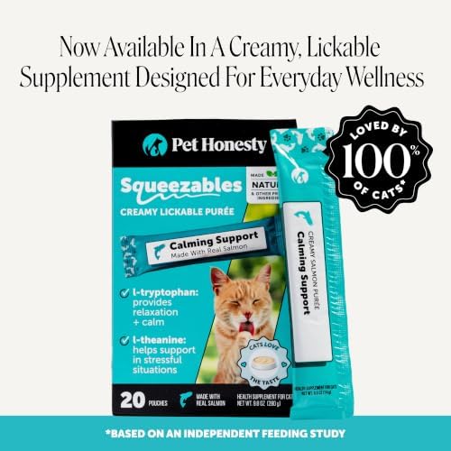 Pet Honesty Vet Backed Cat Calming & Anxiety Relief Chews, Chicken, 900ct - Image 5
