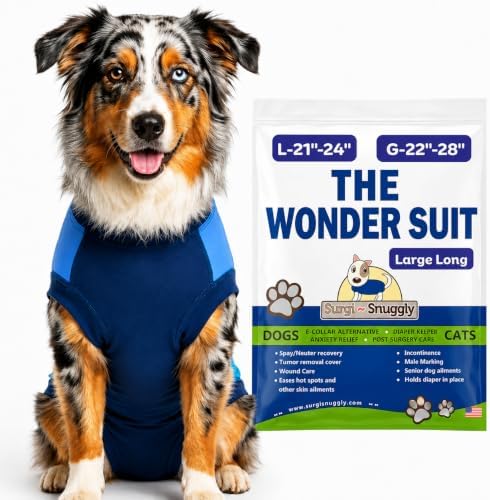 Surgi Snuggly Dog Surgery Recovery Suit, Cone Alternative, Spay/Neuter LL by Surgi%7ESnuggly