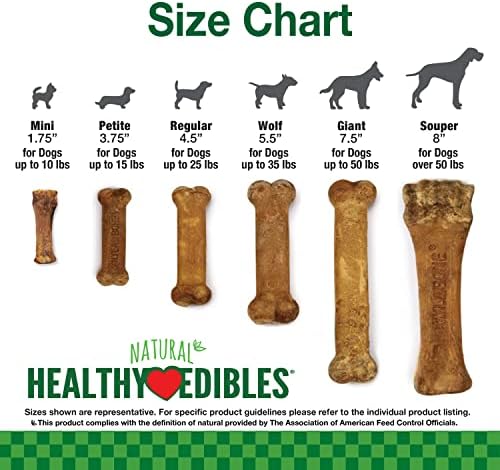 Nylabone Healthy Edibles Puppy Dog Treats Variety Pack, 3 Count - Image 6