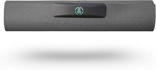 Smart Mat Gen3 - Dark Grey| AI Powered Yoga Mats For Home Workout | Lightweight Yoga Mats of 6mm | Real Time Tracking Exercise Mats For Men & Women by YogiFiSmartYogaMat