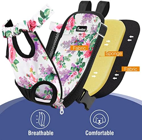 Pawaboo Pet Front Carrier Backpack for Small Medium Dogs - Image 5
