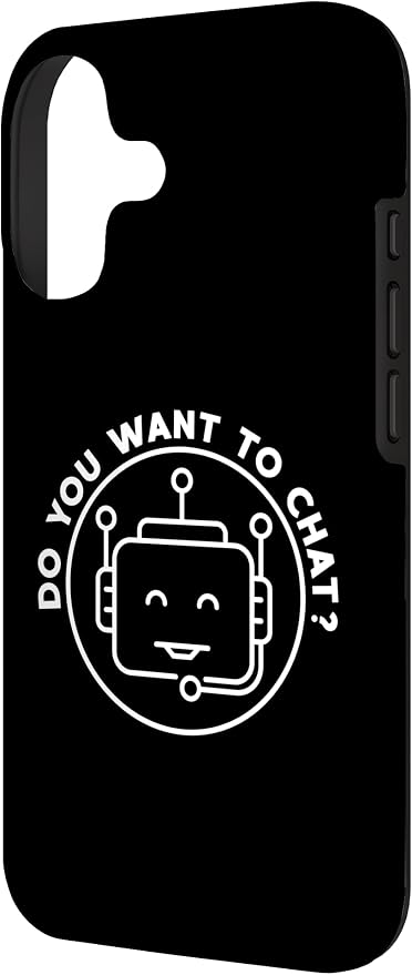 Chatbot - Do You Want to Chat? AI and ML Geek Case for iPhone 17 - Image 2