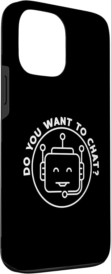 Chatbot - Do You Want To Chat? AI and ML Geek Case for iPhone 13 Pro Max - Image 3