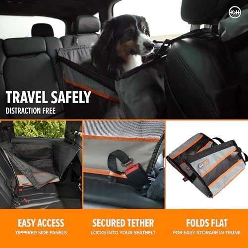 K&H Buckle N Go Dog Car Seat for Medium to Large Pets, Large 21 X 19 X 19 Inches (Pack of 6) - Image 5