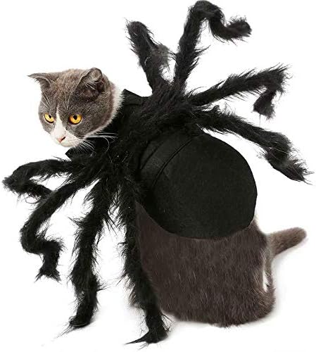 Spider Costume for Halloween Party Decoration, Cosplay Costumes for Small Dogs and Cat, Puppy Dress Up Accessories Black - Image 4