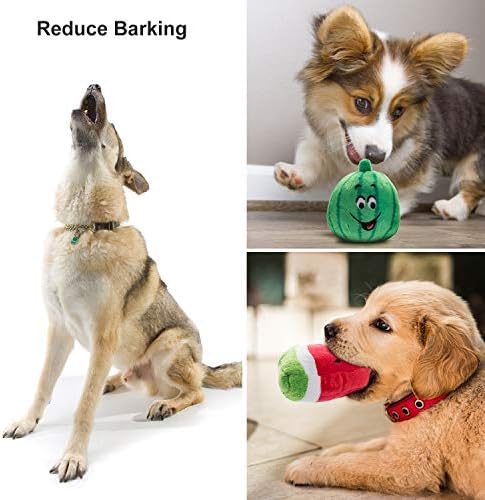 Nocciola Dog Squeaky Toys, Plush Small Dog Toys for Dogs, Stuffed with Squeakers,12 pcs Puppy Toys with a Carrying Bag for Small Medium Size - Image 6