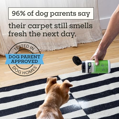 Pet Life Unlimited Carpet Deodorizer Powder, 16 oz, Strong Pet Odor Eliminator & Carpet Freshener, Plant-Based Juniper Leaf Scent, Pet Safe (Pack of 3) - Image 4