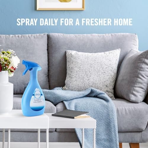 Febreze Fabric Spray Air Freshener, Odor-Fighting Fabric Refresher, Sneaker Balls Alternative, Couch Cleaner, Linen Spray, Multi-Use, Extra Strength Scent, 23.6 fl oz - Image 4