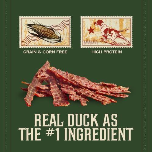 Waggin' Train Duck Jerky Dog Treats for Dogs with Sensitive Stomachs, Made with 100% Real Duck Breasts, Three All-Natural Ingredients, High Protein Dog Treat, Easily Digestible for Dogs, 36 oz. Pouch - Image 3