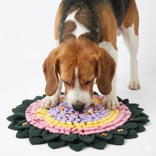 PET ARENA Interactive Dog Snuffle Feeding Mat Adjustable Nose Work Toy by PETARENA