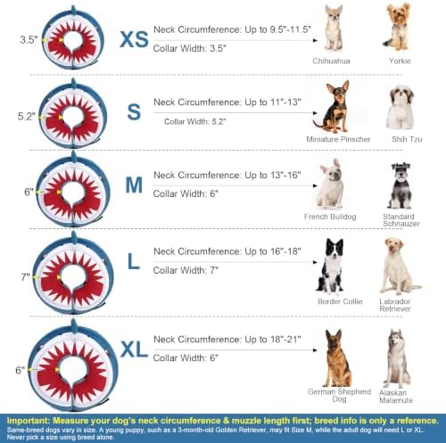 BEAUTYZOO Dog Cone Collar Alternative After Surgery,Pet Neck Donut E-Collar - Image 3