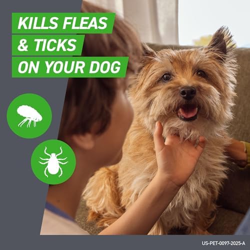 Frontline Plus for Dogs Large Dog (45 to 88 pounds) Flea and Tick Treatment, 6 Doses - Image 2